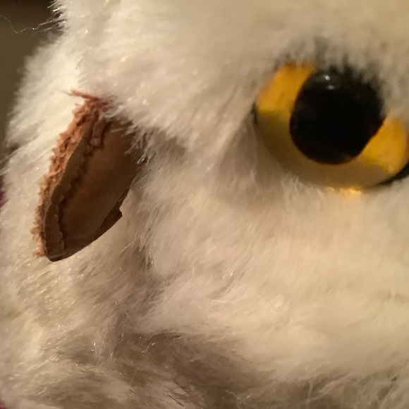 Vintage 1987 GUND Plush Owl Stuffed Animal Toy - Picture 11 of 12